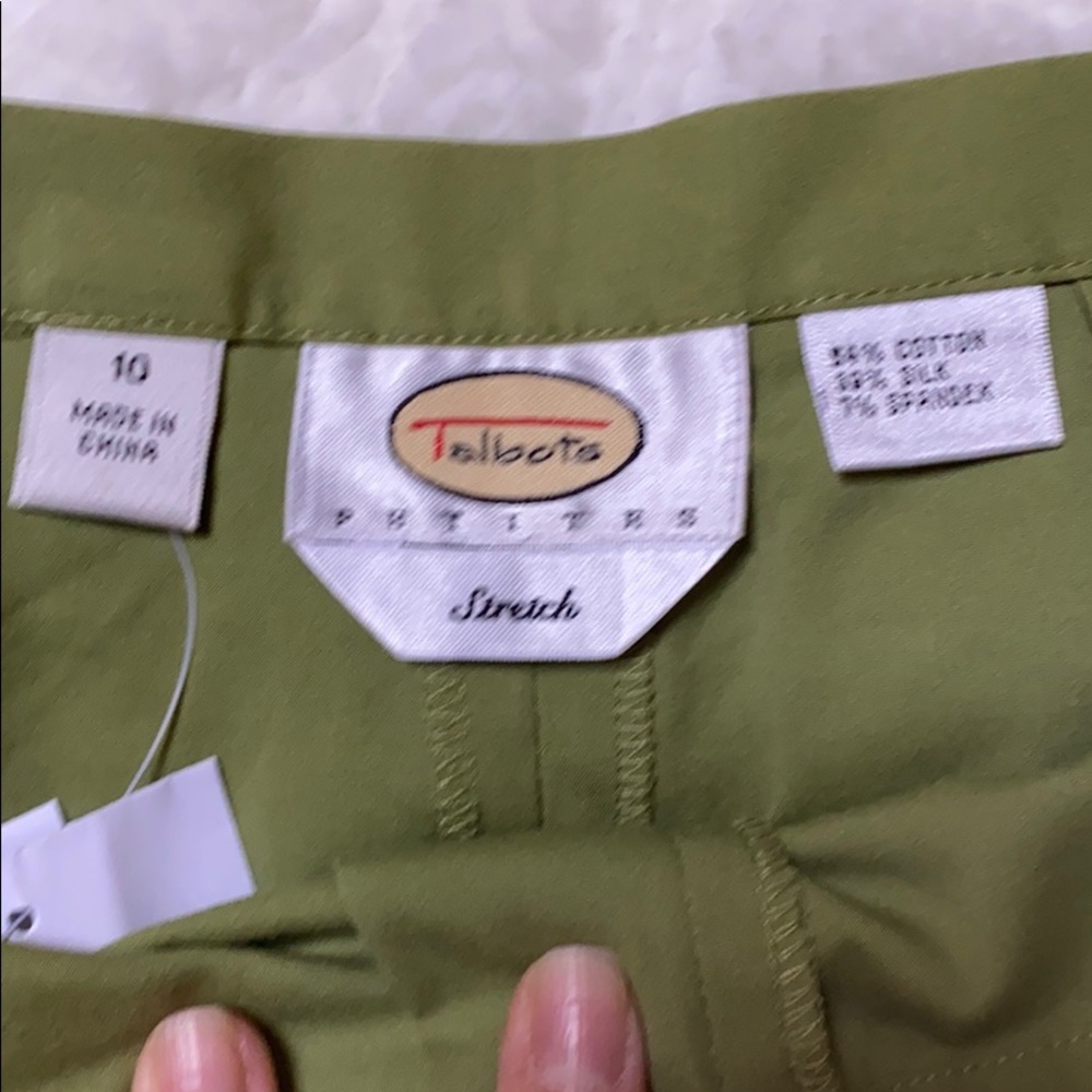 Talbots green pants. - Picture 3 of 5